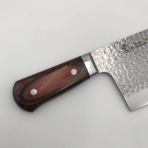 Sakai Takayuki VG10 33 Layer Damascus Gyuto Western Kitchen Knife Mahogany Pattern